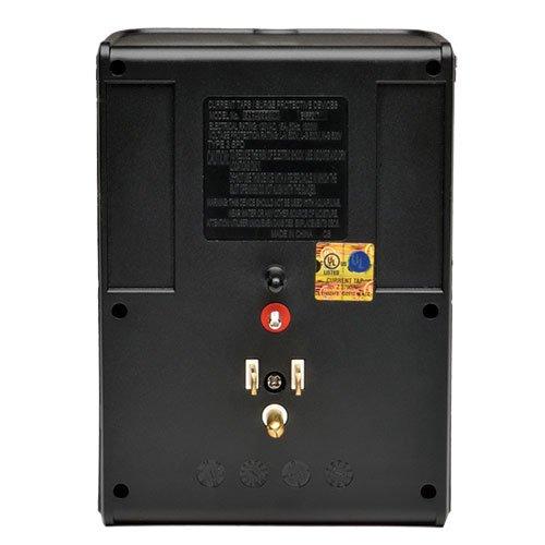 Tripp Lite Tripp Lite 4 Rotatable Outlet Surge Protector Power Strip, Wall Tap, 2 USB Charging Ports, Black, $25,000 Insurance (SK40RUSBB)