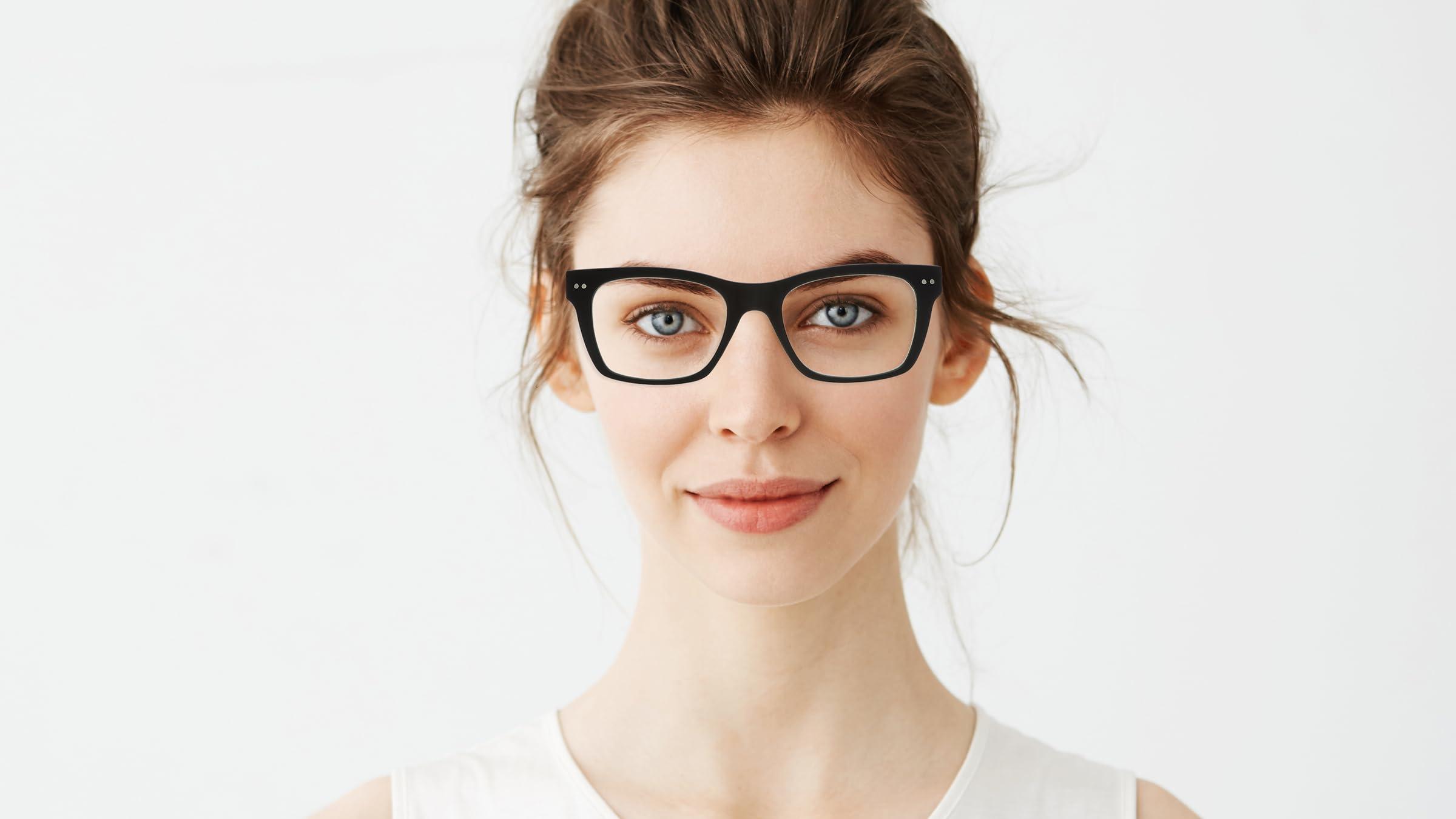 VK Couture VK Couture SAV Eyewear, Blue Light Readers, Barcelona, +1.50, Black