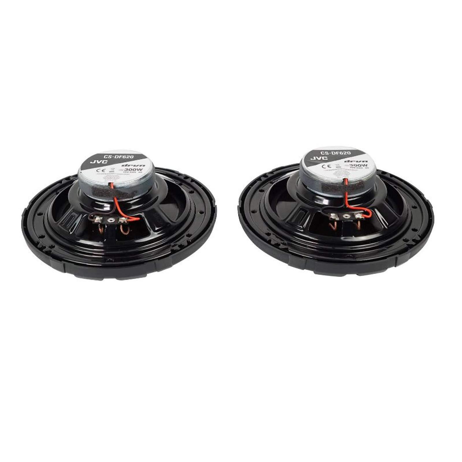 JVC JVC CS-DF620 6 1/2" drvn DF Series Coax Speaker (Pair) with Gravity Magnet Phone Holder Bundle