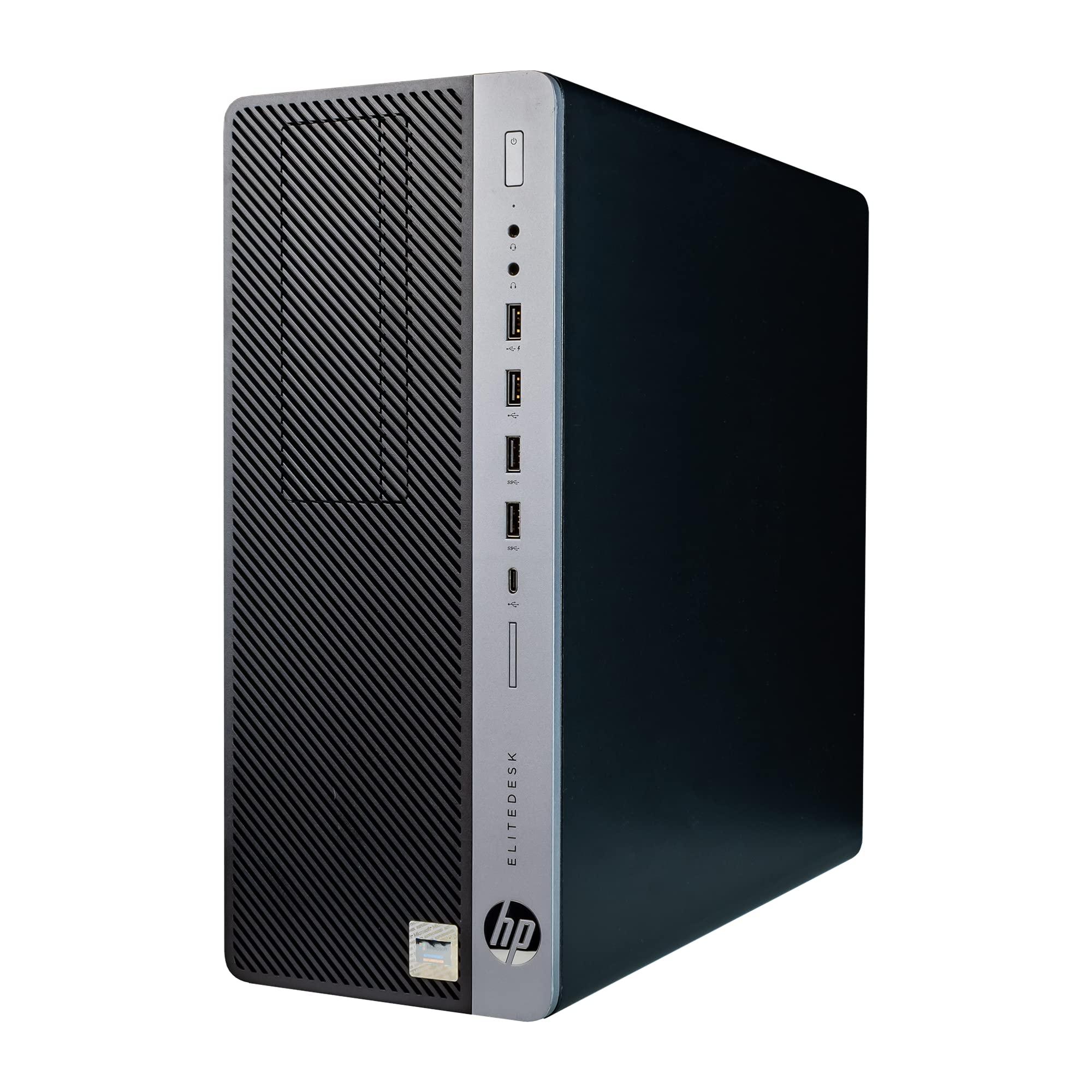 HP HP EliteDesk 800 G3 Desktop Computer | Workstation PC | Quad Core Intel i7 (4.2GHz Turbo) | 32GB DDR4 RAM | 500GB SSD Solid State + 4TB HDD | WiFi-5G + Bluetooth | Win10 Pro | 800G3 Tower (Renewed)