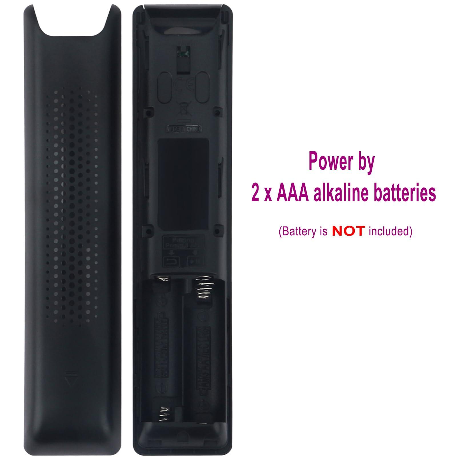 ALLIMITY BN59-01298G Voice Remote Replacement for Samsung TV QN49Q65FN QN55Q65FN QN65Q65FN QN75Q65FN QN82Q65FN QN49Q65FNF QN55Q65FNF QN65Q65FNF QN75Q65FNF QN82Q65FNF QN82Q65FNB QN82Q65FNBXZA QN49Q65FNFXZA