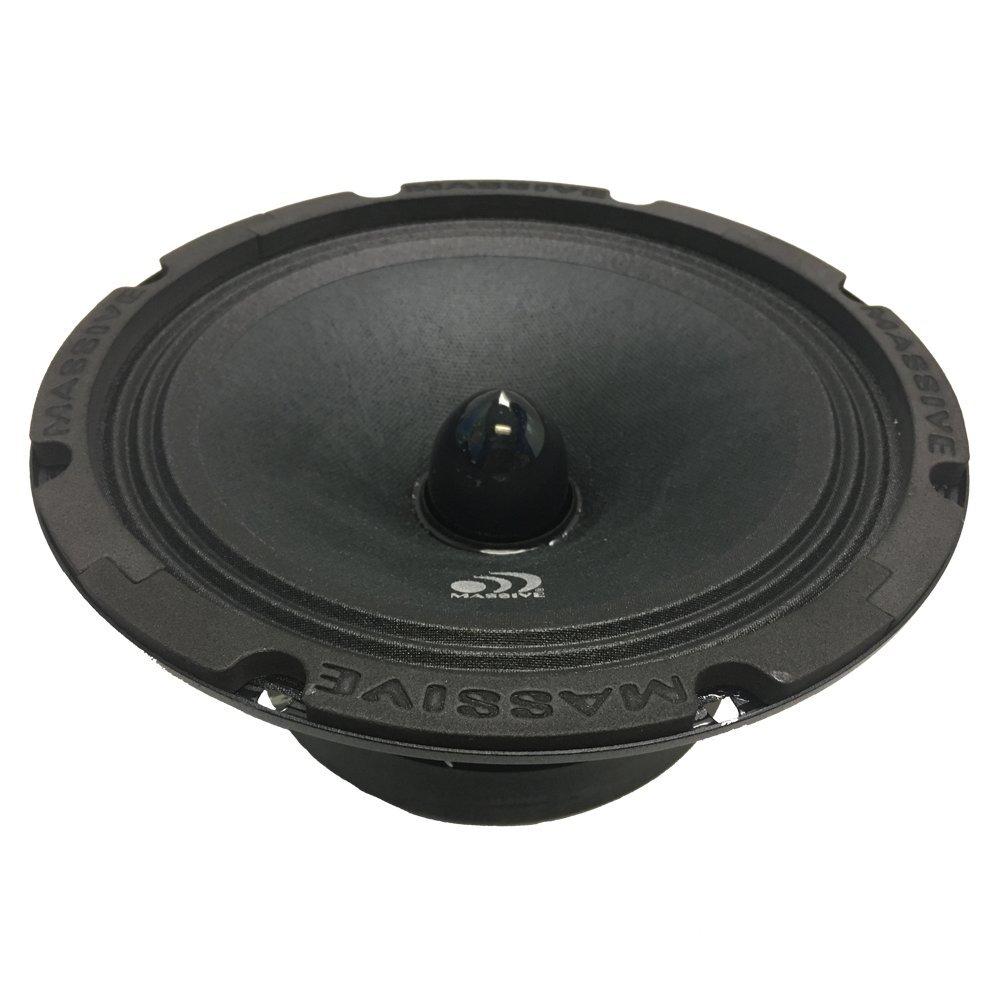 Massive Audio Massive Audio M8 – 8 Inch 280 Watts, 8 Ohm Pro Audio Midrange Speaker for Cars, Stage and DJ Applications. Sold Individually