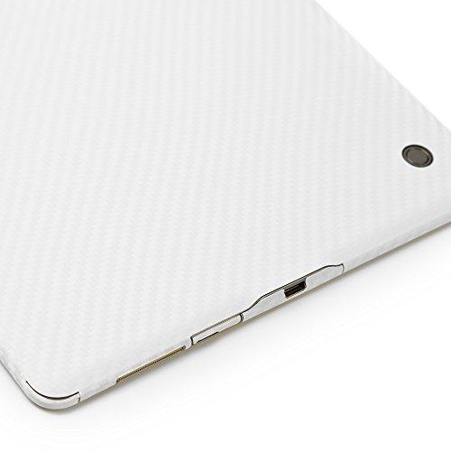 ArmorSuit ArmorSuit MilitaryShield White Carbon Fiber Skin Wrap Film + HD Clear Screen Protector for Samsung Galaxy Tab S 10.5 - Anti-Bubble Film