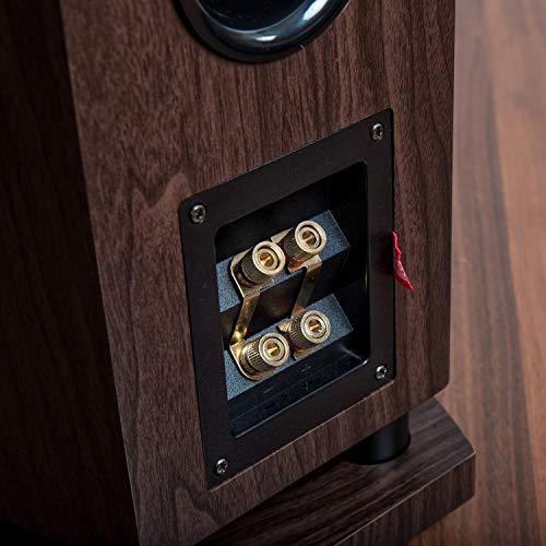 Fluance Fluance Reference High Performance 3-Way Floorstanding Loudspeakers with Down-Firing 8" Subwoofers for 2-Channel Stereo Listening or Home Theater System - Walnut/Pair (XL8FW)