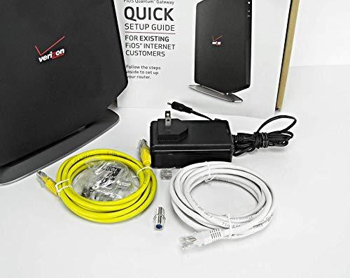 Verizon Verizon FiOS Router Updated 2019 - Fios Quantum Gateway G1100 AC1750 Wi-Fi Dual Band Wireless Routers for Internet Long Range + 1 Year Warranty (Renewed)
