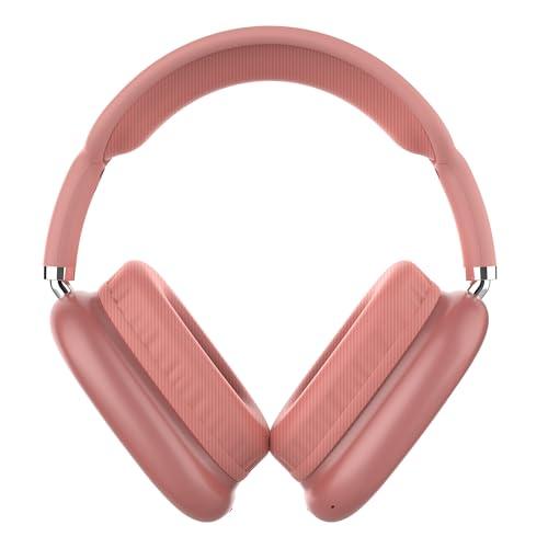 Supersonic IQ Sound IQ-170BT High Performance Wireless Bluetooth Headphones with 10m Range, FM Radio, Hands-Free Mic, Swivel Design, Soft Earpads, 3.5mm AUX Output Compatible with PC and Phones (Rose Gold)