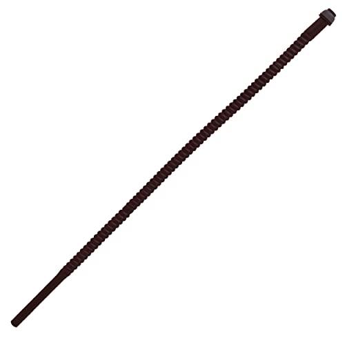 Westbrass Westbrass Corrugated Supply Kit with Round Handle, 5/8" OD x 3/8" OD x 20", Oil Rubbed Bronze, D105K20-12