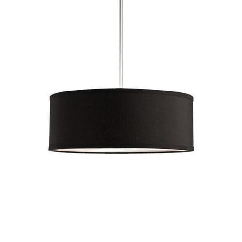 Kuzco Lighting Kuzco Lighting 41073B Gregory Pendant, Black