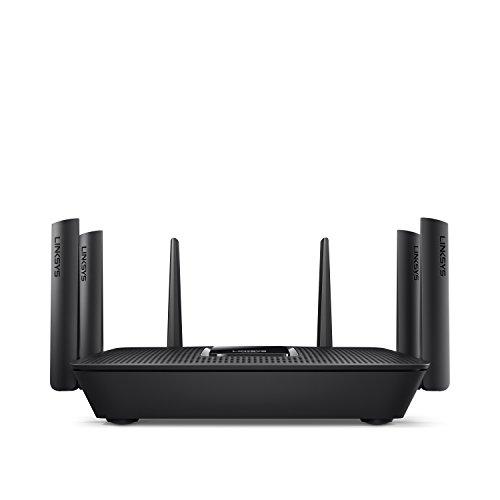 Linksys Linksys WiFi 5 Router, Tri-Band, 3,500 Sq. ft Coverage, 25+ Devices, Speeds up to (AC4000) 4.0Gbps - EA9300