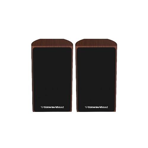 CERWIN-VEGA! CERWIN-VEGA! Home Audio LA14 4\" 2-Way Bookshelf Speakers (Expresso)