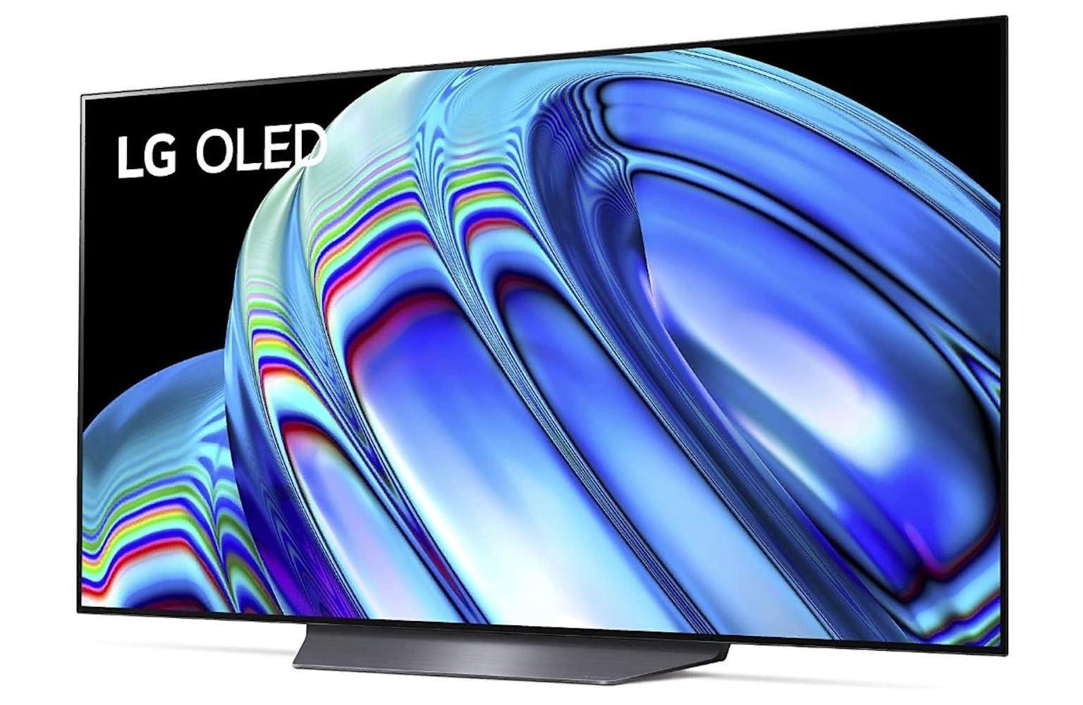 LG LG 65-Inch Class OLED B2 Series Alexa Built-in 4K Smart TV, 120Hz Refresh Rate, AI-Powered, Dolby Vision IQ and Dolby Atmos, WiSA Ready, Cloud Gaming (OLED65B2PUA, 2022) (Renewed)