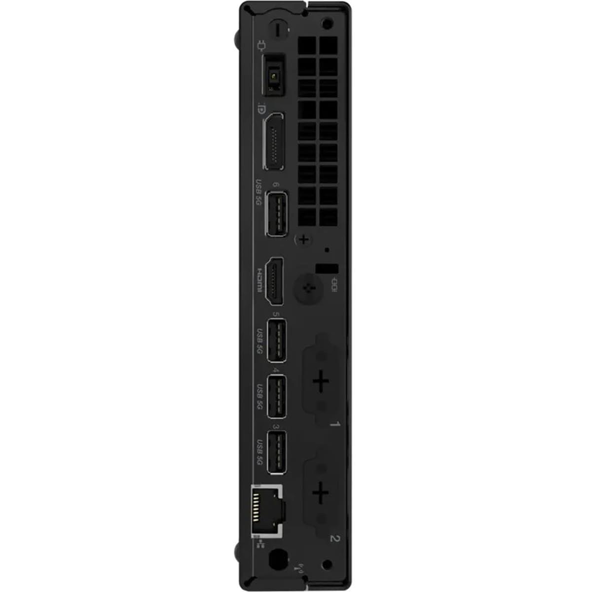 Lenovo Lenovo ThinkCentre M60q Chromebox Tiny Desktop Computer, Intel Core i3-1215U 1.2GHz, 8GB RAM, 128GB SSD, Chrome OS, Black