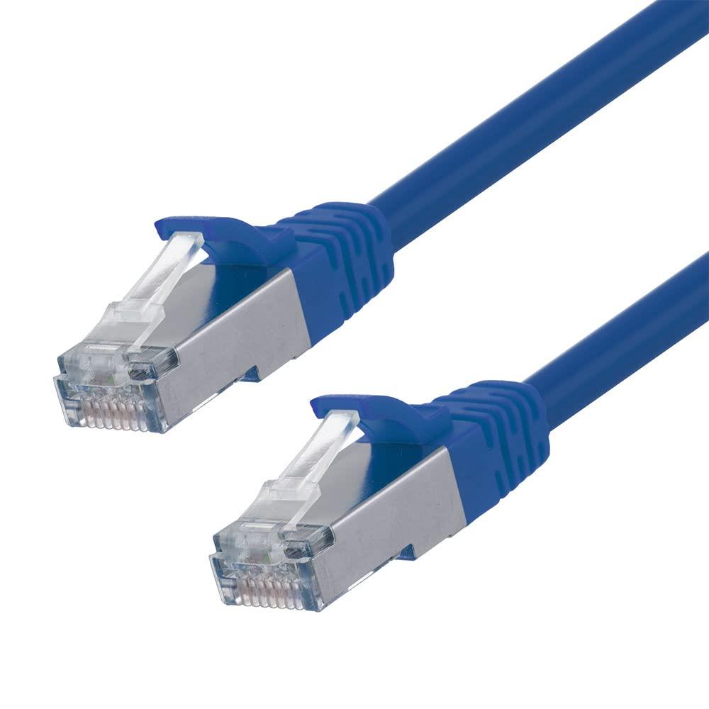 NavePoint NavePoint Ethernet Patch Cable CAT6, F/UTP, 26AWG, 2 Ft, 5 Pack, Blue