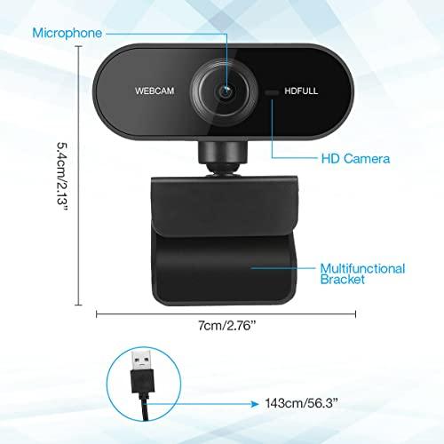 SANOXY SANOXY Notebook PC Web Cam with Built in MIC Webcam Full HD 1080P USB Web Camera Built-in Microphone PC Computer Laptop