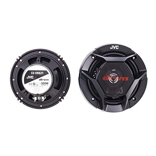 JVC JVC CS-DR621 Car Speakers - 300 Watts of Peak Power, 6.5 Inch, Full Range, 2 Way, Sold in Pairs