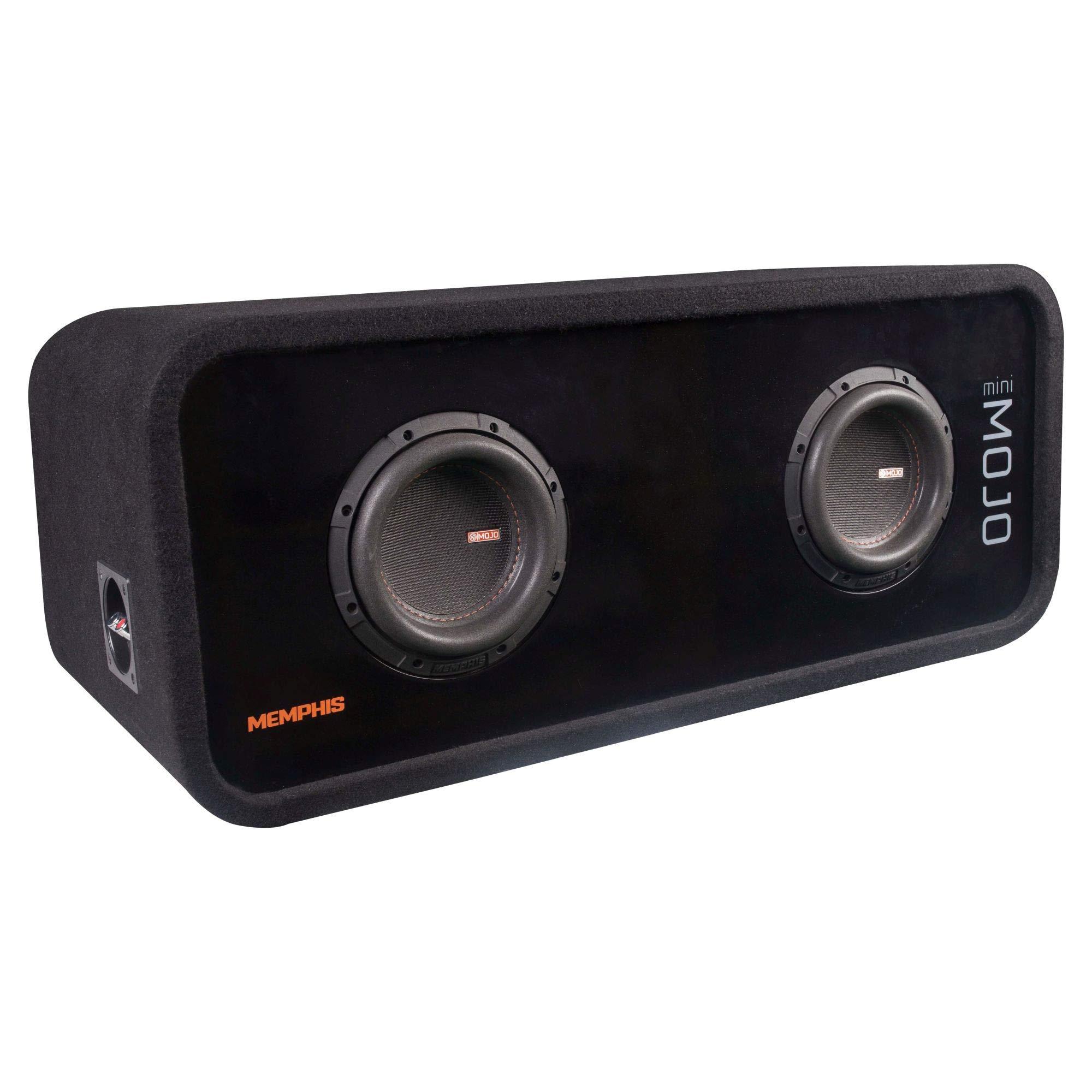 Helmet Memphis Audio MJME6D1 Dual 6.5 inch Loaded Subwoofer Enclosure