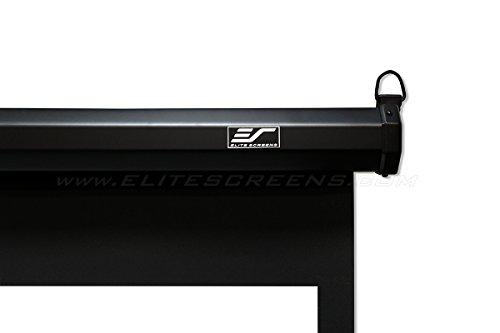 Elite Screens Elite Screens Manual B Series MaxWhite B 110" 16:9 4K Ultra HD Wall/Ceiling Mount Manual Projector Screen, Black