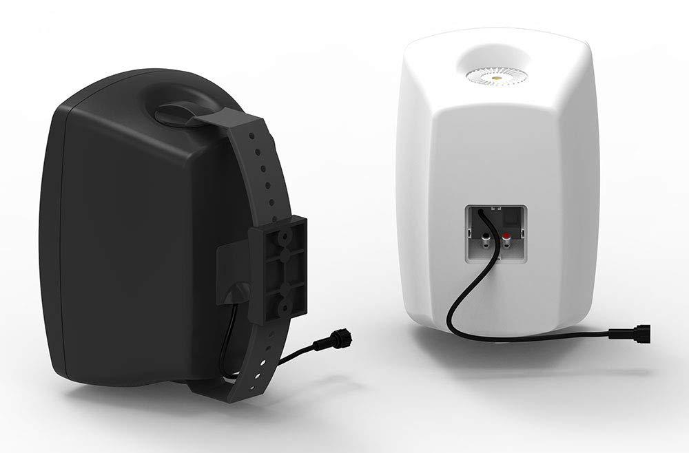 OSD Audio OSD Audio 5.25\" Wireless Bluetooth Outdoor Patio Speaker Architectural Stereo Pair White BTP525 Long Range