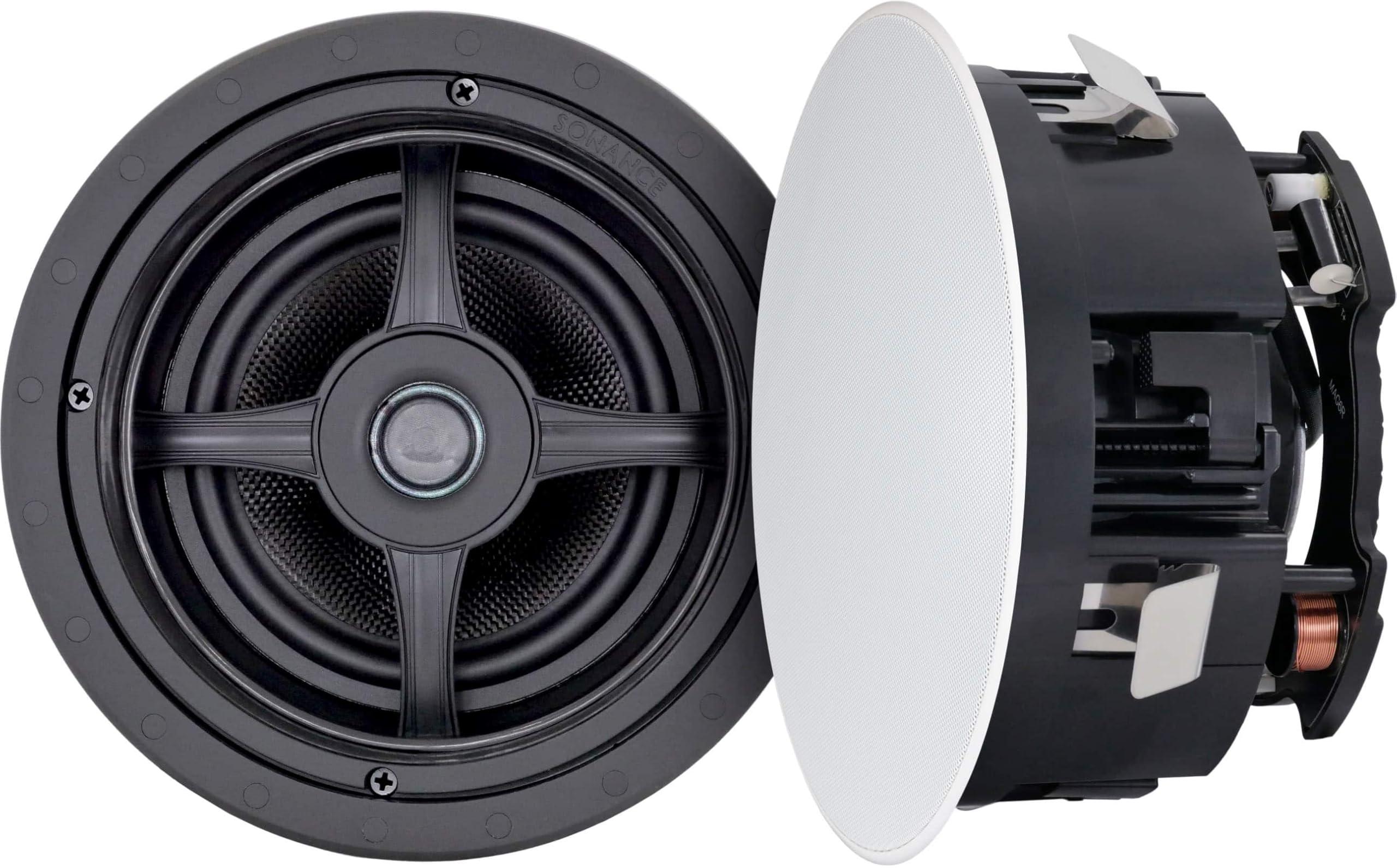 Sonance Sonance MAG6R - 6-1/2" 2-Way in-Ceiling Speakers (Pair) - Black
