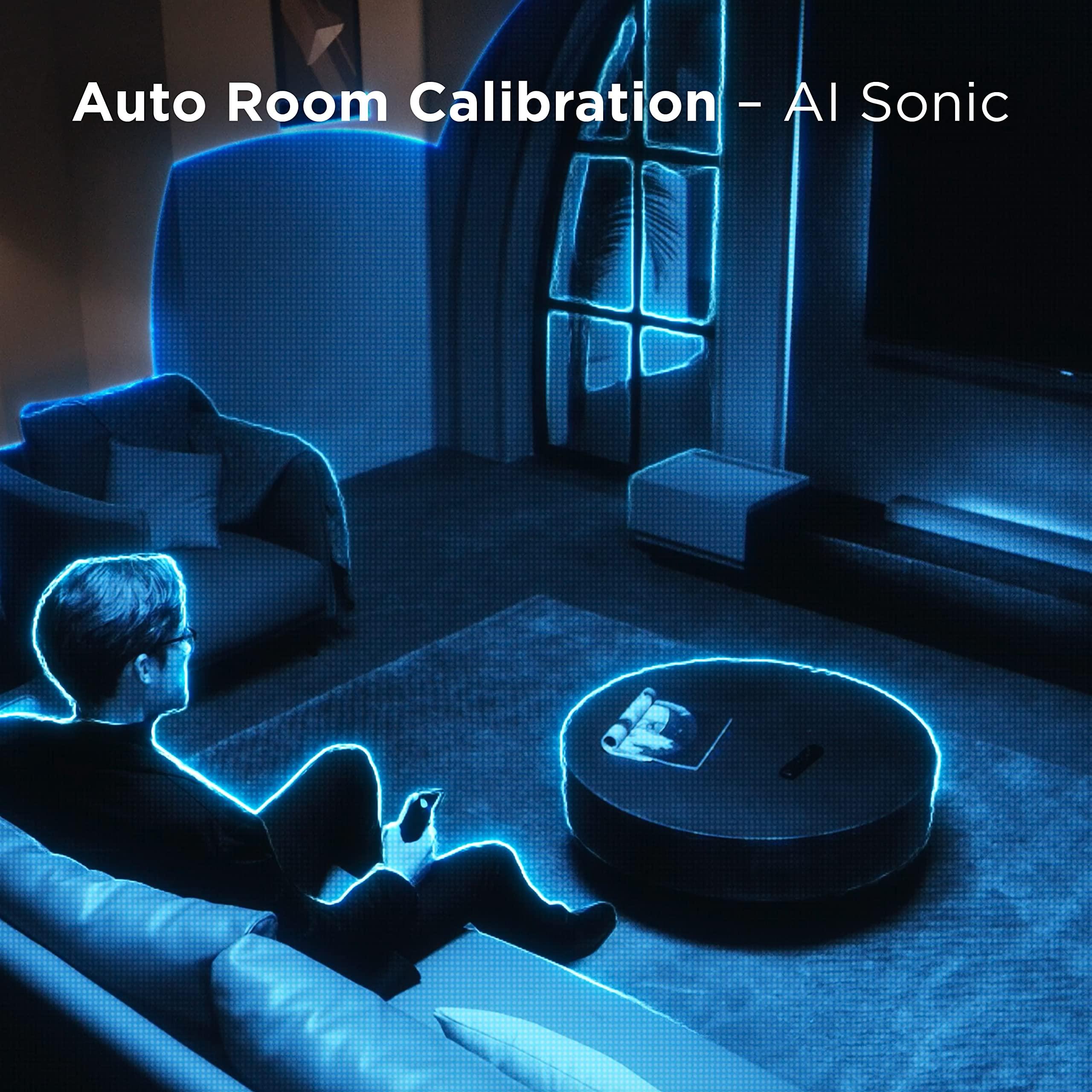 TCL TCL 5.1ch Sound Bar with Wireless Subwoofer (Q6510, 2023 - Model), Dolby Audio, DTS Virtual:X, 430W, Built-in Center Channel Speaker, 2 Rear Surround Sound Speakers, Wall Mount/HDMI Cable Included