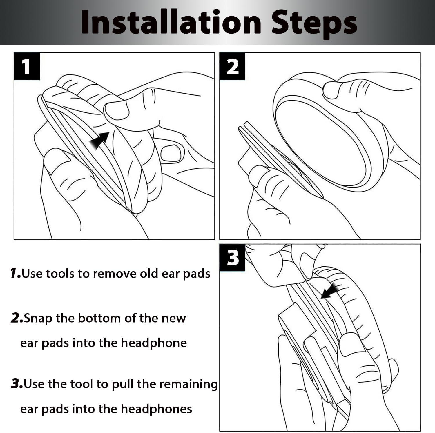 Adhiper Adhiper WH-CH710N/WH-CH720N Replacement Ear Pads, Upgraded Cooling Gel Earpads for Sony WH-XB900N, WH-CH700N, WH-CH710N, WH-CH720N Headphones, WH-XB900N Ear Pads Cushions with Soft Memory Foam(Black)
