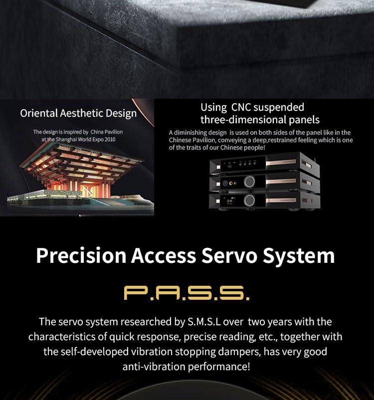 LEAUDIO LEAUDIO S.M.S.L T2 MQA-CD Transport Hi-Res Digital Media Center Support 32Bit/768kHz DSD512