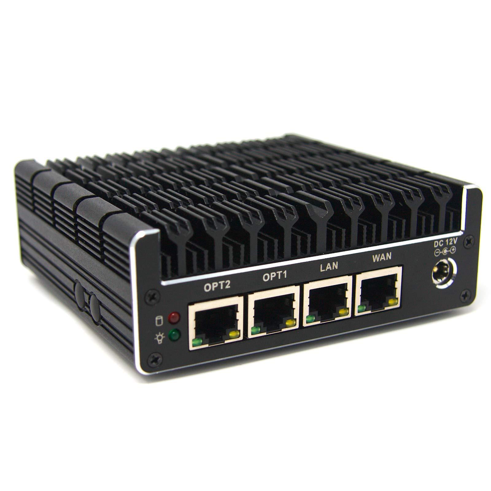Protectli Protectli Vault FW4B - 4 Port, Firewall Micro Appliance/Mini PC - Intel Quad Core (Celeron J3160), AES-NI, Barebone
