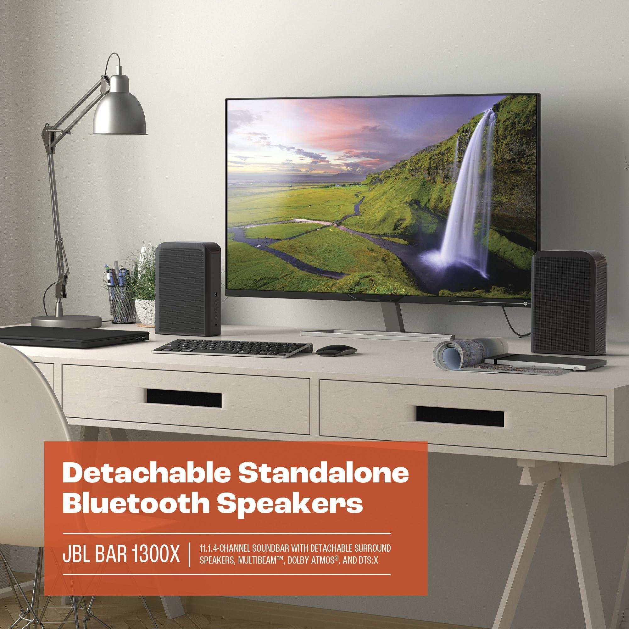 JBL JBL Bar 1300X: 11.1.4-Channel soundbar with Detachable Surround Speakers, MultiBeam, Dolby Atmos and DTS:X, Black