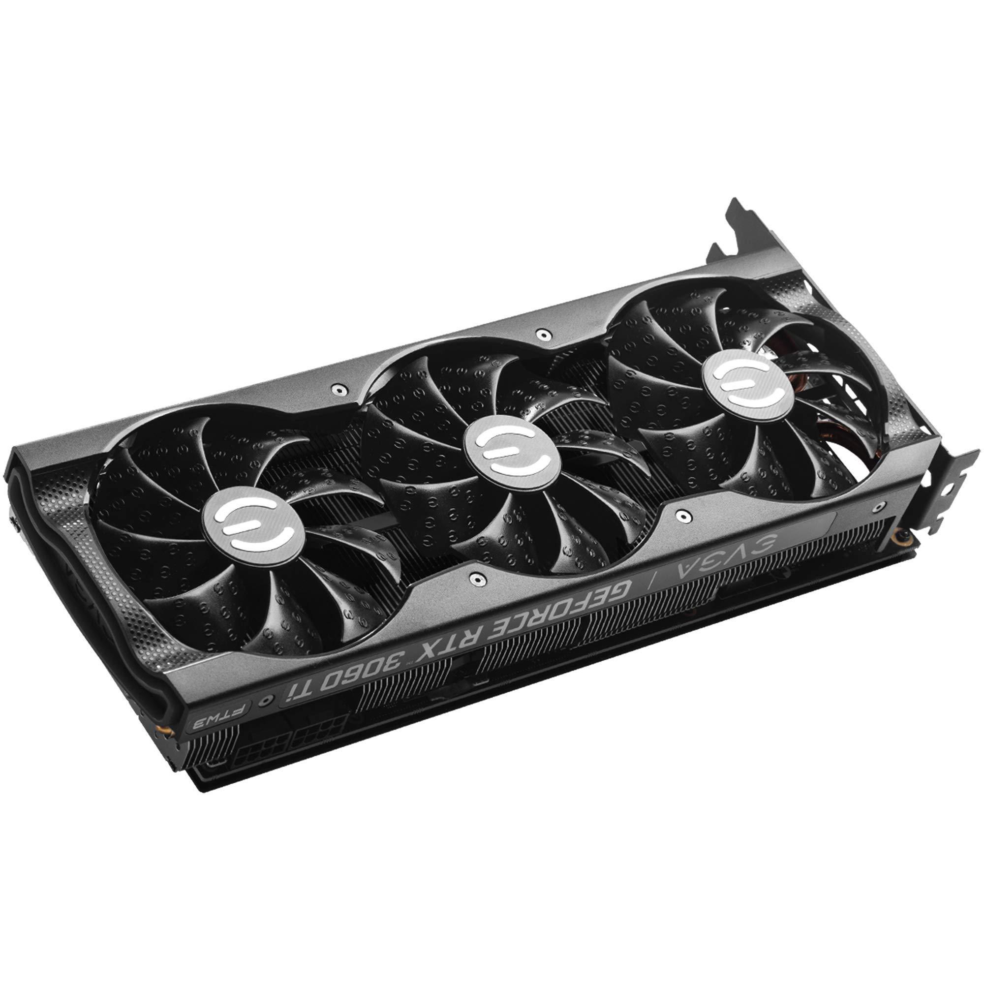EVGA EVGA GeForce RTX 3060 Ti FTW Ultra Gaming, 08G-P5-3667-KL, 8GB GDDR6, iCX3 Cooling, ARGB LED, LHR