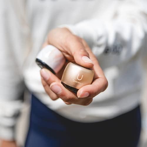 Fashionit Fashionit U Micro Speaker | Stylish Portable Wireless Bluetooth 5.0 with Built-in Mic & Remote Shutter | Perfect Little Speaker for Home, Parties, Travel! Small Device, Rich Sound | Gold
