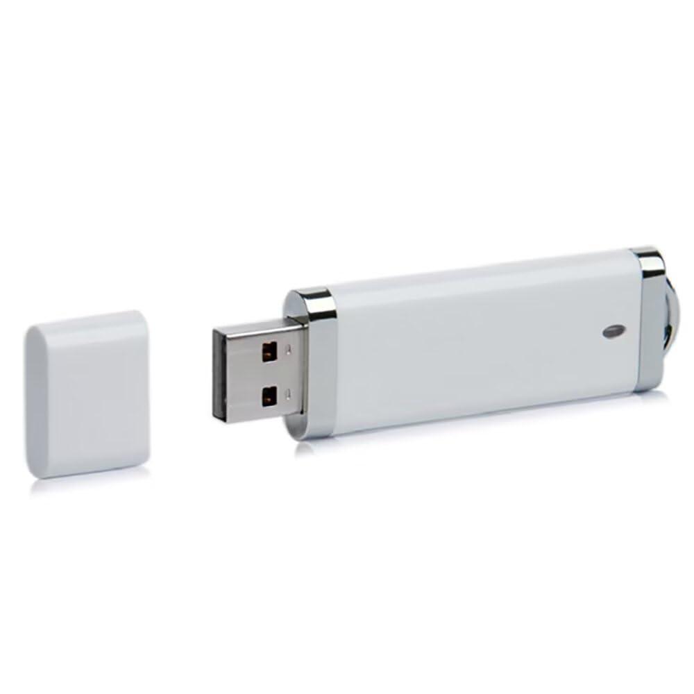 vellgo 50pcs 8GB Custom USB Flash Drive with Personalized Logo for Promotion, Customized USB Thumb Drive, Bespoke Bulk Zip Drive (10 color options)