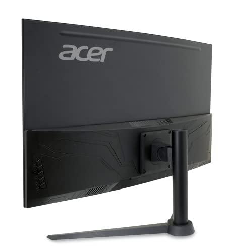 acer Acer Nitro 31.5" WQHD 2560 x 1440 1500R Curved PC Gaming Monitor | AMD FreeSync | Up to 180Hz Refresh | 1ms VRB | Speakers | 1 x Display Port 1.4 & 2 x HDMI 2.0 | XZ320QU S3bmiiphx
