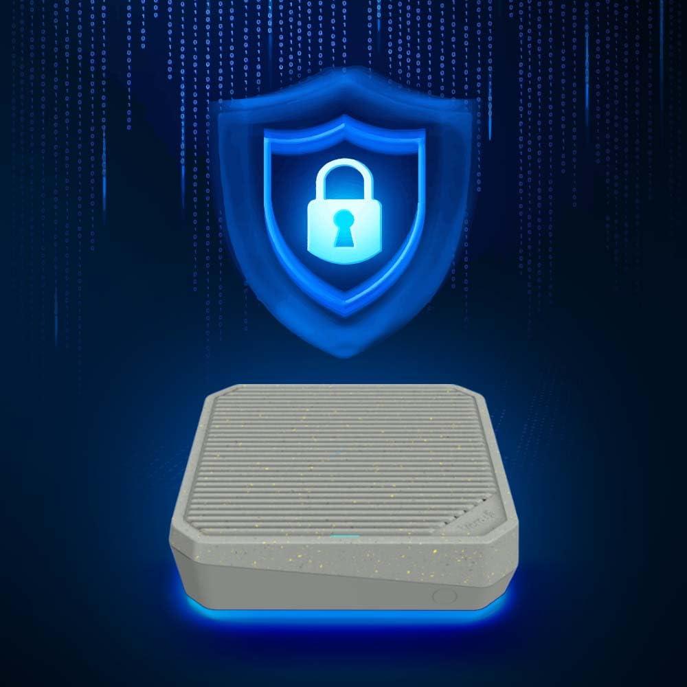 acer Acer Connect Vero W6m Wi-Fi 6E Mesh Router | Tri Band AXE7800 (2.4GHz/5GHz/6GHz) | Gigabit Speed (Up to 7.8Gbps) | Optimized Connectivity for PC or Console | 30% Post-Consumer Recycled