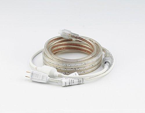 CBconcept CBConcept UL Listed, 3.3 Feet, Super Bright 900 Lumen, Blue, Dimmable, 110-120V AC Flexible Flat LED Strip Rope Light, Commercial Grade, Indoor Outdoor use, Ready to plug n shine