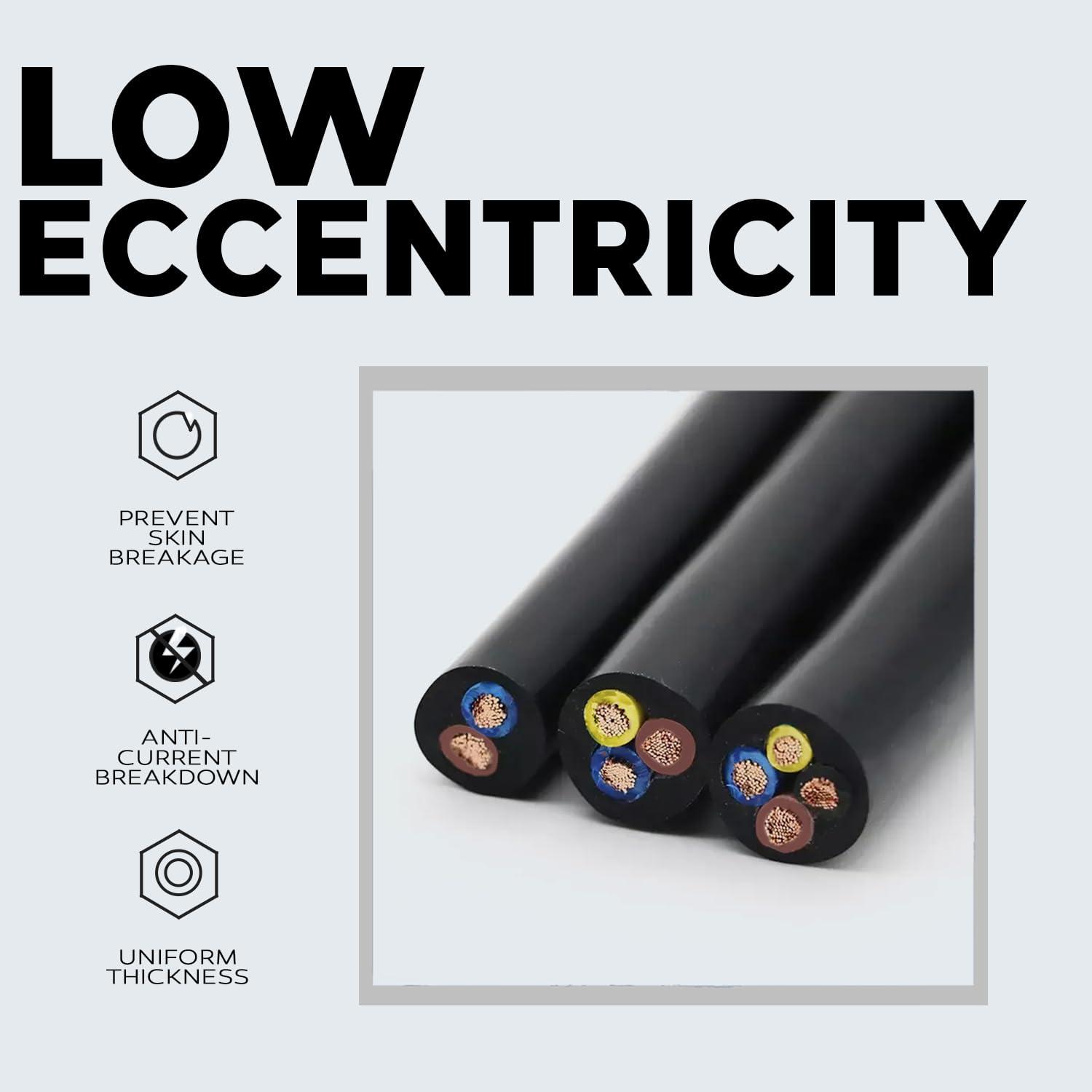 BEST CONNECTIONS BEST CONNECTIONS 7 Way Trailer Wire (25 Feet) Heavy Duty 14 Gauge 7 Conductor Insulated Cable Durable, Weatherproof, Color-Coded 7 Way Trailer Wiring Extension for RV Trailer and Automotive