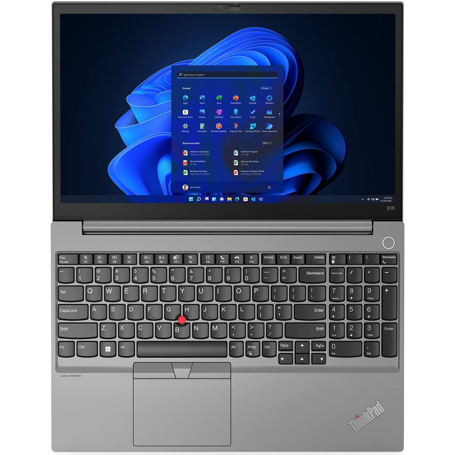 Lenovo Lenovo ThinkPad E15 Home and Business Laptop (Intel i5-10210U 4-Core, 16GB RAM, 512GB PCIe SSD, Intel UHD Graphics, 15.6" Full HD (1920x1080), Wifi, Bluetooth, Webcam, 1xHDMI, Win 10 Pro), USB Hub