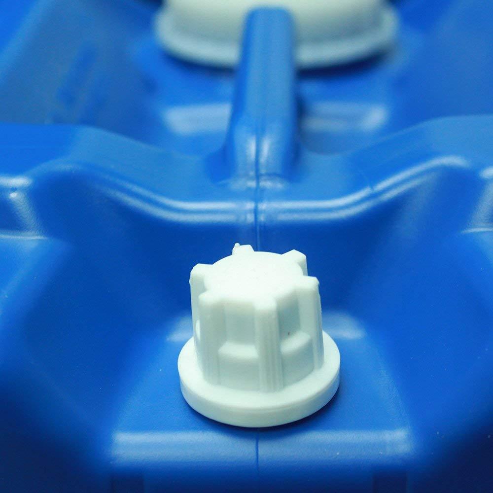 Legacy Premium Emergency Water Storage 5 Gallon Water Tank - BPA-Free, Food Grade, Portable, Stackable, Easy Fill - Survival Supply Water Container (6 Tanks (30 Gallons))