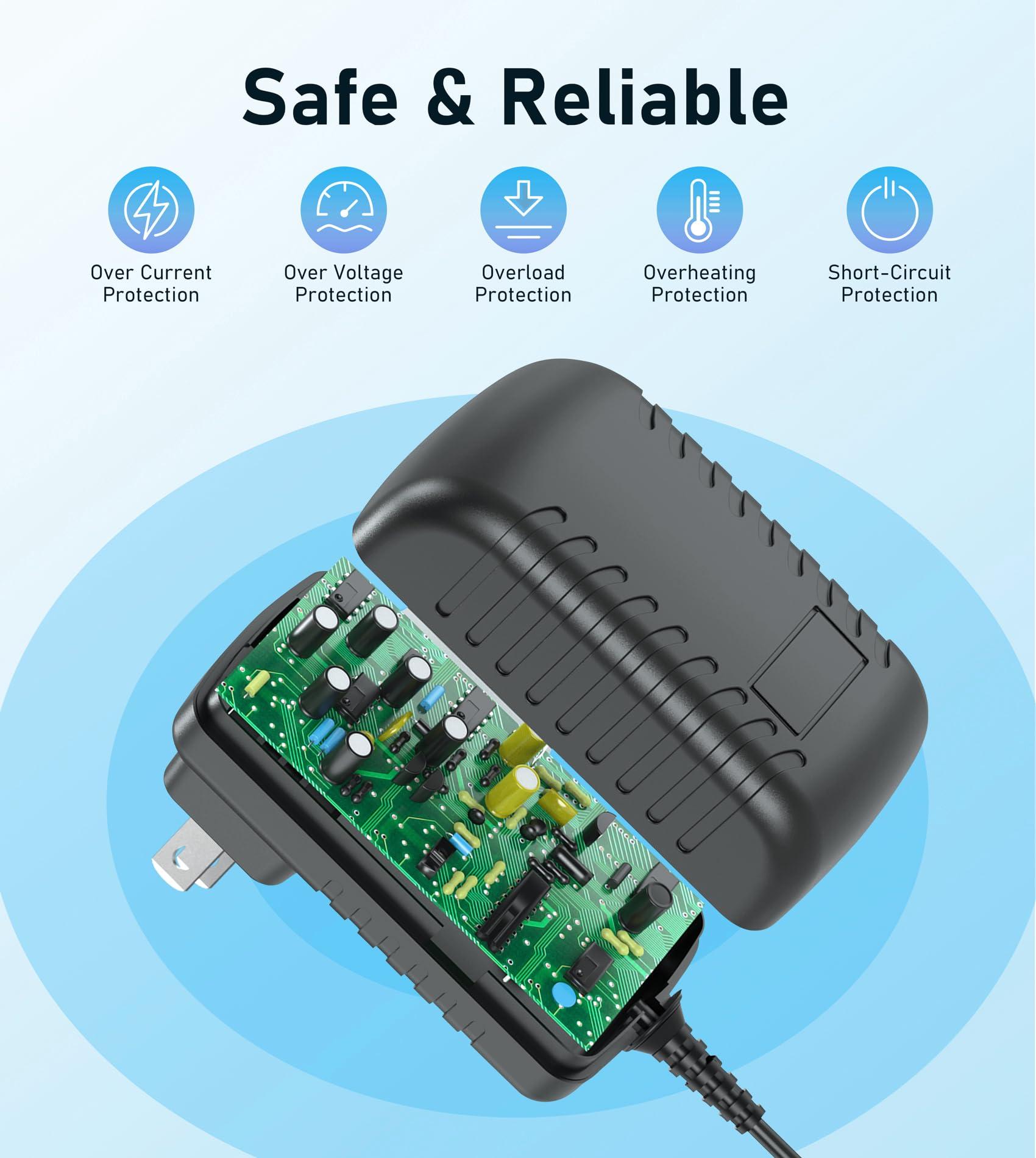 Beudsa ChargN Charger Compatible with KitchenAid KHMB732 KHBBV53 KHBBV83 KHMB732BM KHBBV53BM KHBBV53VB KHBBV53ER KHBBV83BM Series KitchenAid Cordless 7 Speed Blender Power Supply Cord
