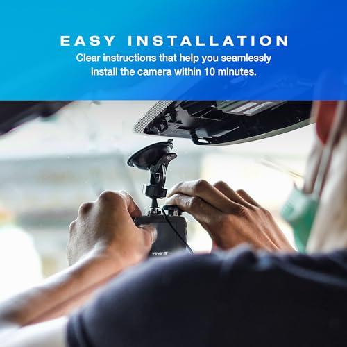 TYPE S TOURING ITEMS TYPE S TOURING ITEMS S1 HD Car Dash Cam 1080P (True 720P) Front Car Cam Dashcam with Built-in G-Sensor, 30 FPS Recording, Easy Installation, 4GB Micro SD Card Included Dash Camera