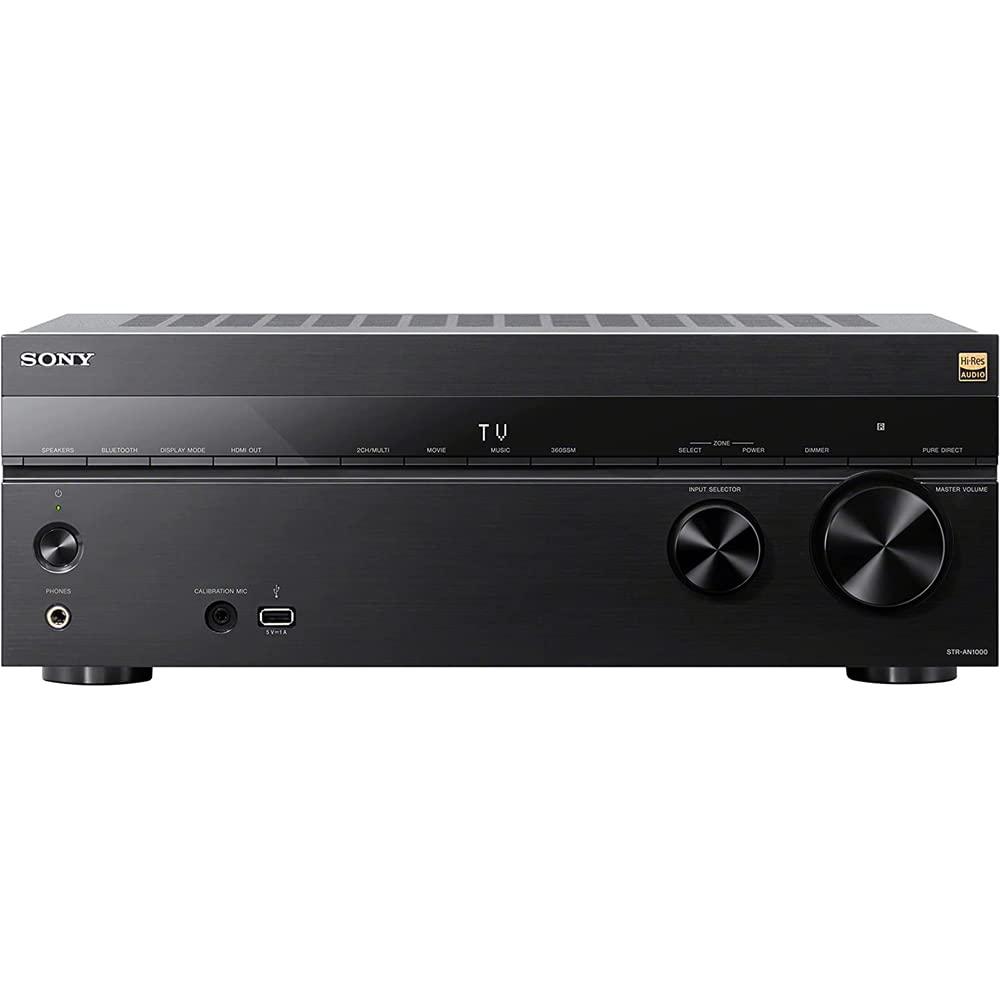 Sony Sony STR-AN1000 7.2 Channel Home Theater 8K A/V Receiver Bundle with 26 Month CPS Extended Protection Pack