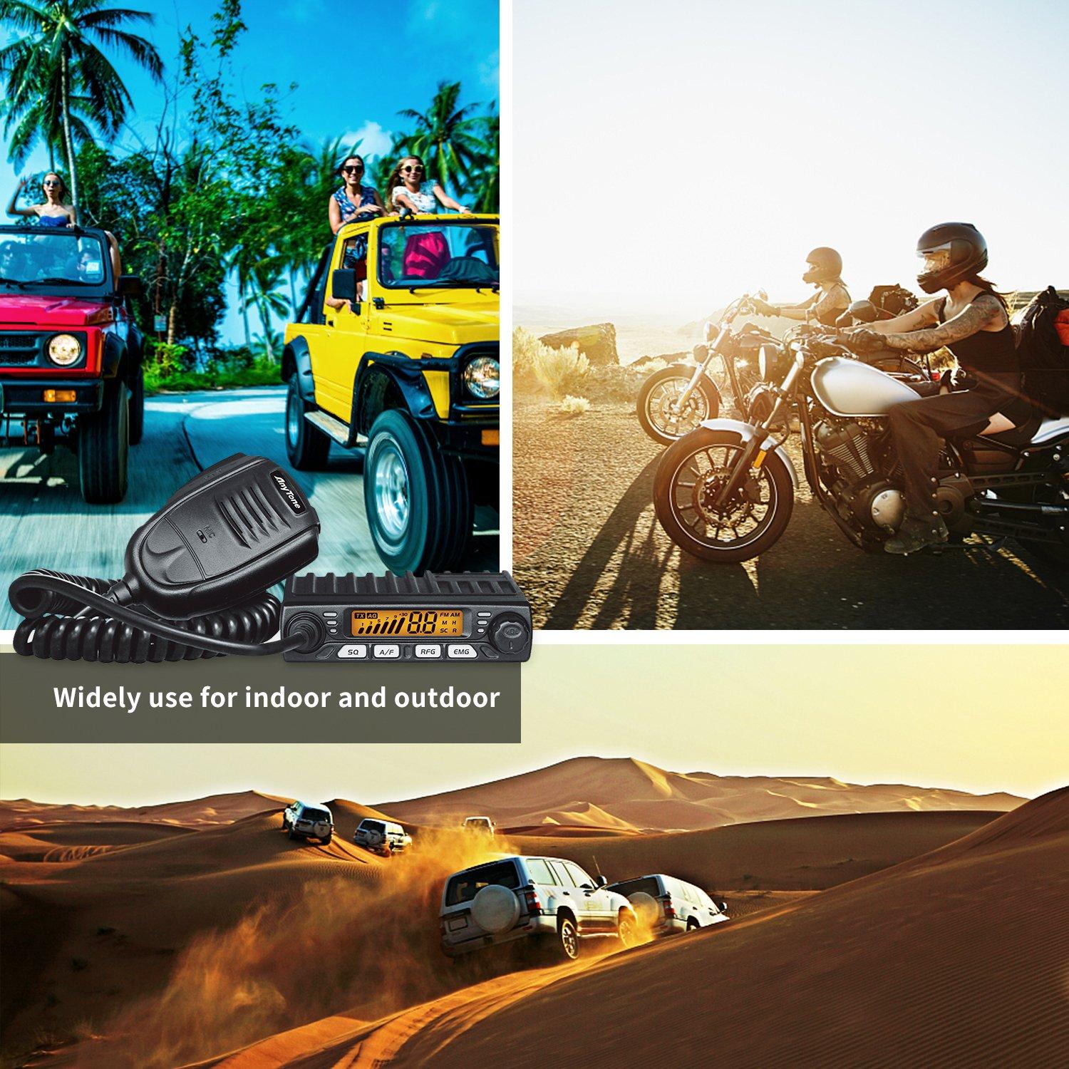 AnyTone AnyTone Smart 10 Meter Radio for Truck, Small Size,AM PEP Power Over 16W