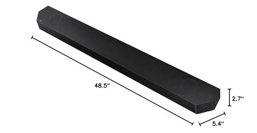 SAMSUNG SAMSUNG HW-Q990D Q-Series 11.1.4 ch. Wireless Dolby Soundbar with Q-Symphony (2024) (Renewed) Bundle with 2 Year Enhanced Protection Pack