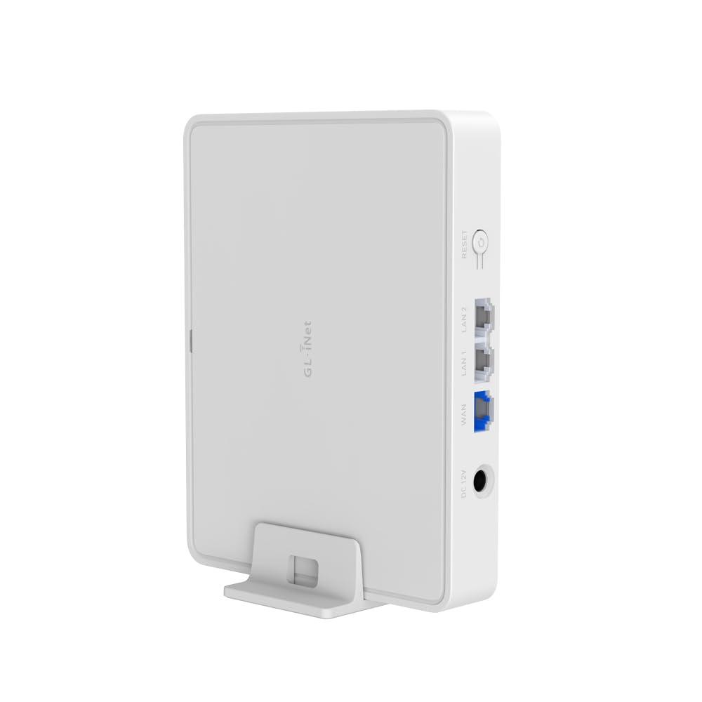 GL.iNet GL.iNet GL-B3000 (Marble) Wireless WiFi 6 Router with Wall-Mountable Photo Frame, Dual-Band AX3000, OpenVPN & WireGuard, Bark & AdGuard Home Parental Controls, OpenWrt, 3 Gigabit Ethernet Ports