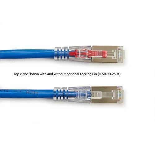 Black Box Black Box Cat6A 650-Mhz Locking Snagless Patch Cable U/FTP cm PVC Bl 5Ft - C6APC80S-BL-05