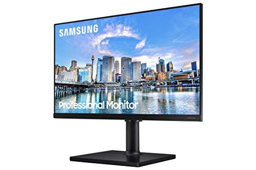 SAMSUNG SAMSUNG FT45 Series 24-Inch FHD 1080p Computer Monitor, 75Hz, IPS Panel, HDMI, USB Hub, Height Adjustable Stand, 3 Yr WRNTY (LF24T452FQNXGO)