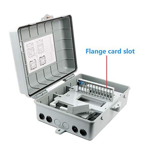 trtfiber SC/LC/Connectors FTTH Fiber Terminal Box 8/12/24/48/ cores Ports Fiber Optic Distribution Box (48 core, LC)