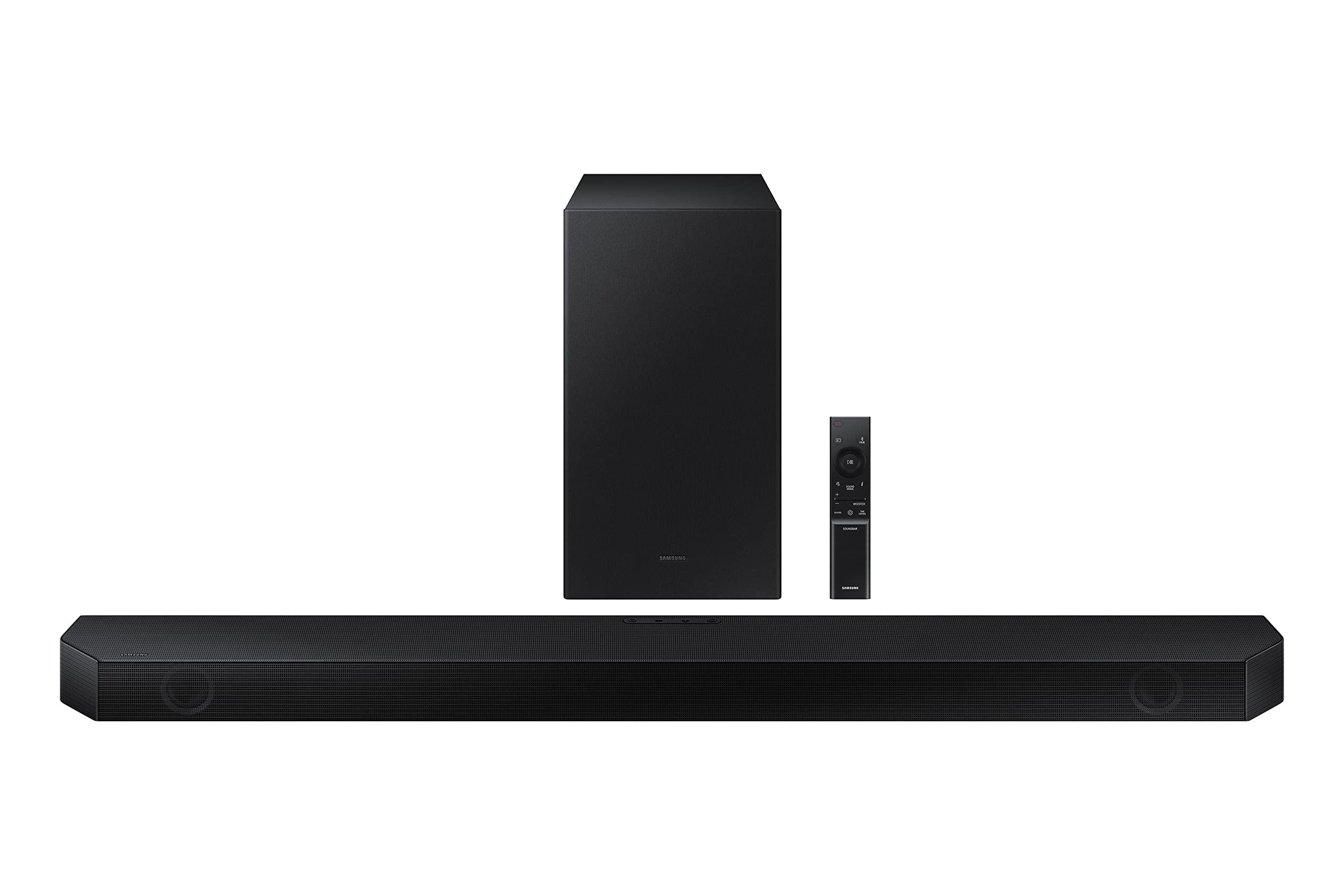 SAMSUNG SAMSUNG HW-Q600B 3.1.2ch Soundbar w/ Dolby Audio, DTS:X, Q Symphony, Adaptive Sound, Game Pro Mode, Bluetooth Connection, Black