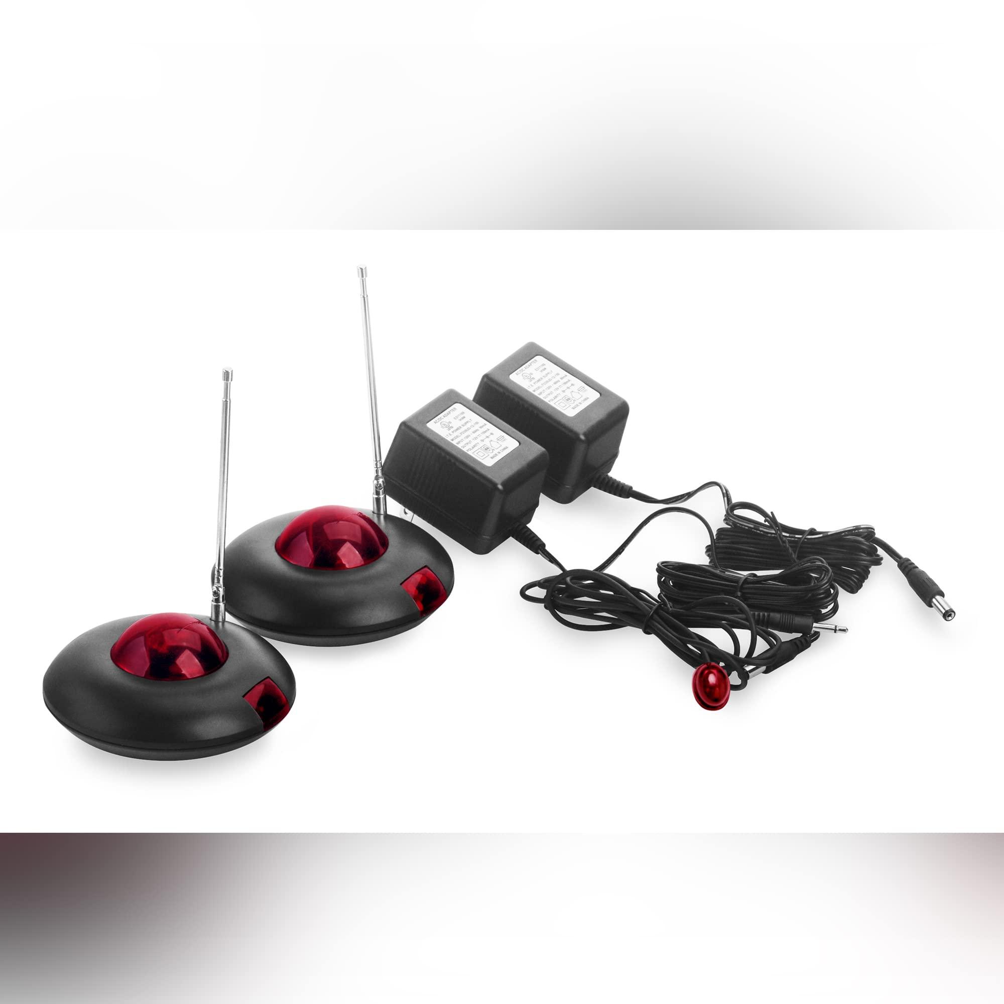 XTREME DIGITAL LIFESTYLE ACCESSORIES Xtreme IR Remote Control Repeater Extender, up to 300 feet, 2 Power adapters, 1 Transmitter and 1 Receiver