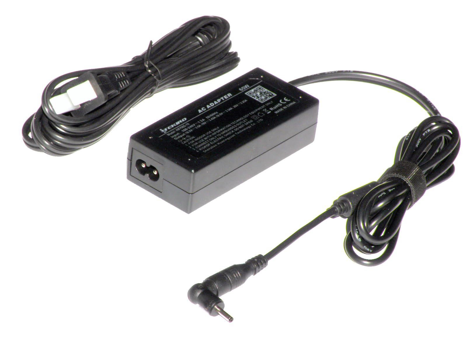 iTEKIRO AC Adapter for onn. 100002434 100003497; Auusda T1568 T1568-5825U-32GB T160R; EVOO EVC156-1 EVC-156-1 EVC156-2 EV-C-156-2; Hasee Shinelon A3-D1, X4, X4-2020G1, X4-2020S3, X4-D2, X55A1, X55 HINS01