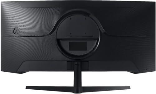 SAMSUNG SAMSUNG 34\" Odyssey G5 Ultra-Wide Gaming Monitor, 1000R Curved, 165Hz, 1ms, FreeSync Premium, WQHD, Black, with MTC HDMI Cable